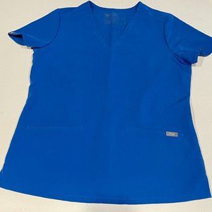 XS Royal blue Figs scrubs